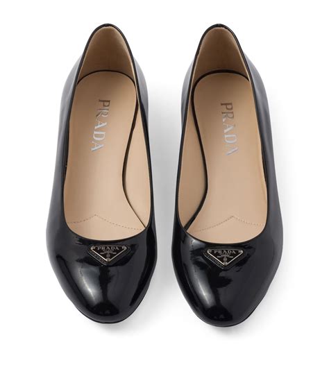 prada black ballerinas|prada ballerina flats.